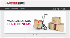 Desktop Screenshot of mudanzastocco.com